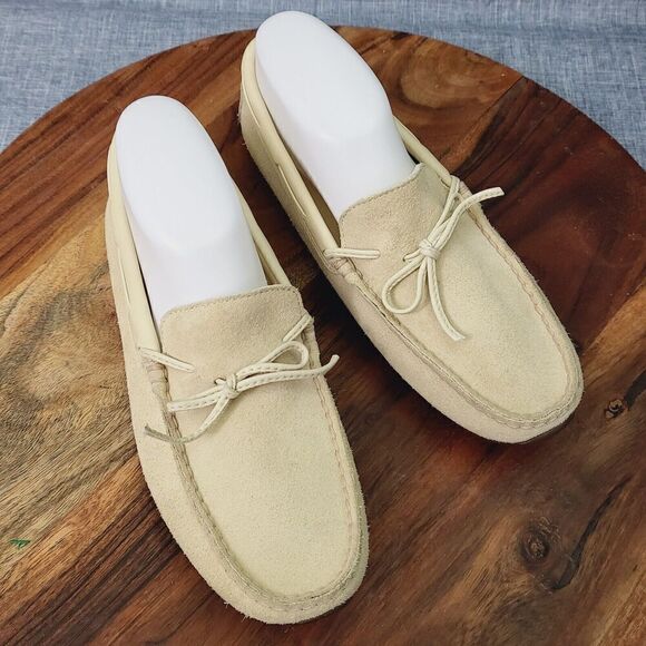 Dexter Leather Suede Driving Moccasin Light Sand Women’s Size: 8.5M - Picture 2 of 12